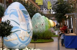 Uovo di Pasqua a Postdamer Platz - Berlino pasqua germania